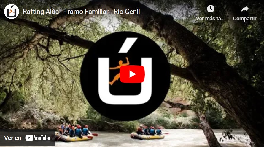 Foto Video Rafting Alua Tramo Familiar Rio Genil