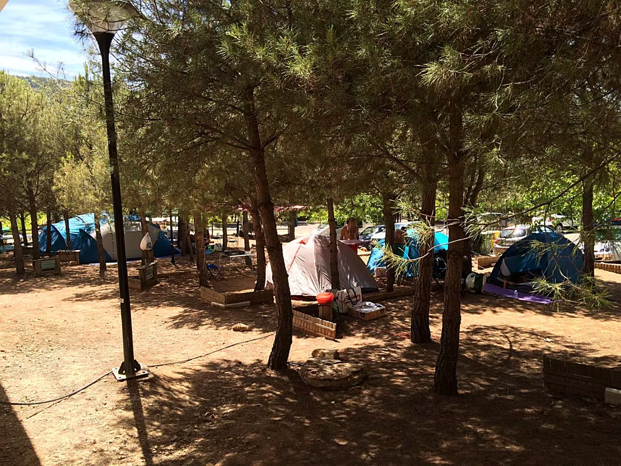 Tienda campaña Camping Valdearena